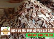 Thu mua gỗ vụn - Gỗ đã qua sử dụng GIÁ CAO - CÓ XE VẬN CHUYỂN